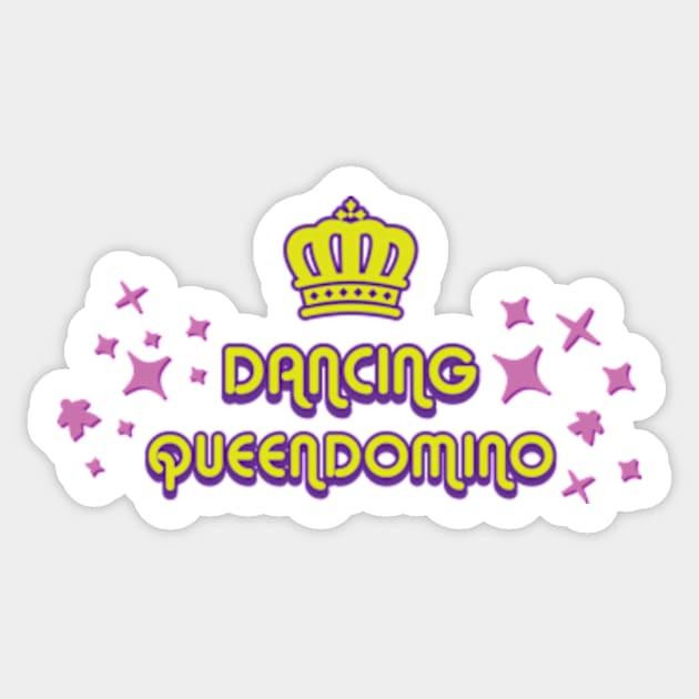 Dancing Queendomino Sticker by RollForTheWin